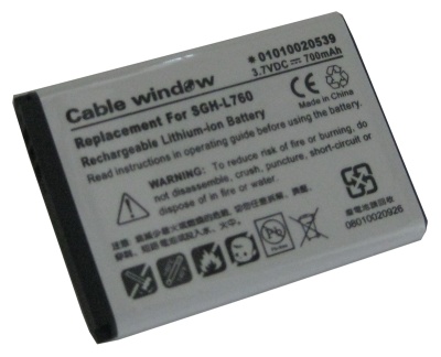 Cable Window Sgh-l760 Bateria Recargable De Litio